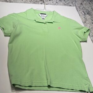 Lilly Pulitzer Kids jr xs Light Green Polo Shirt